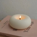 Exquisite Donut-Shaped Scented Candles for Christmax Gift Wedding Studio Wholesale Fashion Creative Home Party Events Decoration