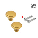 2pcs/lot Kitchen Cupboard Round Shape Furniture Fitting Cabinet Cabinet Pulls Wardrobe Pulls Drawer Knob Door Handle