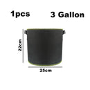 1/5/10gal fabric potato plant flower Pots Grow Bags flowr Flowerpot fruit plante tools garden growing Vegetable veg Planting