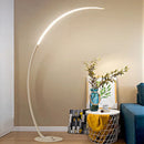 Nordic LED Corner Floor Lamp Simple Black White Floor Light For Dining Room Living Room Bedroom Study Home Decor Stand Light