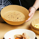 Airfryer Baking Paper Oil-Proof and Oil-Absorbing Air Fryer Disposable Paper Liner for Barbecue Plate Round Oven Pan Pad