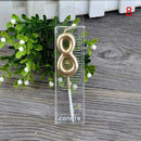 1 2 3 4 5 6 7 8 9 0 Number Birthday Candles Gold Silver Kids Birthday Candles for Cake Party Supplies Decoration Cake Candles