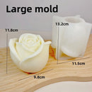 Wave cylindrical candle silicone mold with irregular geometric shape twisted stripes cylindrical candle mold resin gypsum mold