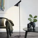 Modern LED Corner Floor Lamp Black White Lights Designer Arne Jacobsen Study Living Room Bedroom Stand Decoration Home Lighting