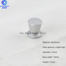 Space Aluminum Single Hole Handle Modern Wardrobe Drawer Round Knob Silver/black/gold Kitchen Cabinet Furniture Small Handle