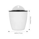 7 Pcs Decorative Planter Outdoor Hanging Pots Flowerpot for Plants Wall Mounted