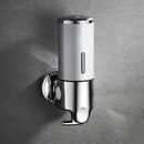 Shampoo and Soap Liquid Dispenser Single/double/triple 500Ml Liquid Dispenser Container Wall-Mount Bathroom Shampoo Dispenser