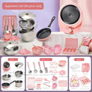 Toy Real Cooking Toy Mini Rice Cooker Pretend Play Toy Kitchen Kids Toys Simulation Cooking Toys Dollhouse Accessories