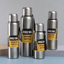 500/750/1000/1500ml Stainless Steel Thermos Large Capacity Vacuum Flask Portable Insulated Tumbler With Rope Thermo Bottle