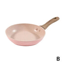 Non-stick Pan Mini Fried Egg Rice Open Flame Universal Stone Cooker Steak Multi-function Pot Wear-resistant Induction S8E6