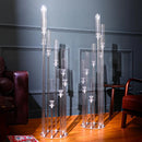 2pcs 4pcs 10pcs Wedding Decoration Centerpiece Candelabra Clear Candle Holder Acrylic Candlesticks for Weddings Event Party