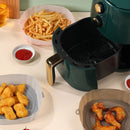 1/2Pcs Air Fryer Kitchen Utensils Air Fryers Pan Pizza Baking Mold Airfryer Accessories Silicone Air Fryer Pans Mold For Baking