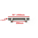 Modern  Stainless Steel Kitchen Door Cabinet T Bar Handle Pull Knob cabinet knobs furniture handle cupboard drawer handle