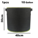 1/5/10gal fabric potato plant flower Pots Grow Bags flowr Flowerpot fruit plante tools garden growing Vegetable veg Planting