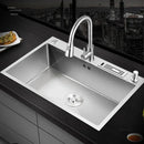 Household Single Hole Kitchen Sinks Stainless Steel Wash Basin Under Counter Wash Basin Kitchen Accessories Nano Handmade Sink Y