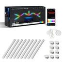 Splicing Light DIY Atmosphere Light RGB Smart Wall Light Voice Control Lamp for Esports Room Bedroom Bar Decoration Night Light