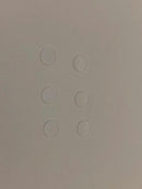 Sapphire heat slices/TA/Mettle/Netzsch/Linseis/PE/Shimadzu/Seiko Aluminum sample pans/standard pans/dsc aluminum crucible
