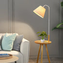 Nordic Wood Tripod Floor Lamp with Coffee Table Home Decoration Wooden Floor Lamps for Living Room Bedroom Office Standing Light