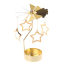Romantic Candlestick Rotating Spinning  Tea Light Candle Holder Home