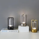 Newest 3/12 Colors Stepless Dimming Table Lamps 2000mAh Rechargeable Desktop Night Lights Touch Atmosphere Light Remote Control