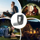 Folding Candle Case Decorative Candle Holder Folding Pocket Candle Case Portable Outdoor Candle Wind Protector for Hiking Travel