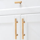 KK&FING Round Rod Knurled Carved Aluminum Alloy Furniture Door Handles Cabinet Drawer Knobs Bedroom Wardrobe Door Pulls Hardware