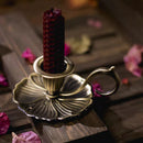 Nordic Candle Holder European Style Candlestick Antique Candlestick Vintage Hand Held Candelabrum Zinc Alloy Retro Pricket