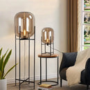 Nordic Minimalist Luxurious Glass Led Floor Lamp Designer Bedroom Bedside Table Light High-end Living Room Decoration Lighting