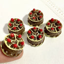 Cute Simulation 1/6 Miniature Dollhouse Cake Pizza Mini Bread Food For BJD Doll Kitchen Toy Accessories