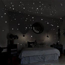 407 Pcs Wall Stickers Wall Decor Glow In The Dark Star Sticker Decal for Kids Room House Decoration Room Decoration Wall Decor