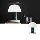 Cordless Mushroom Table Lamp Rechargeable Battery Operated Small Mushroom Night Light for Bedroom Living Room Restaurant Outdoor