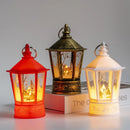 Halloween Led Candle Light Vintage Witch Castle Pumpkin Ghost Hanging LED Lantern Lamp Haloween Party Festival Props Night Light