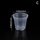 Home Garden Round Planter Pot Orchid Nursery Container Planter Container Transparent Orchid Container Round Starting Pot