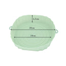 1/2Pcs Air Fryer Kitchen Utensils Air Fryers Pan Pizza Baking Mold Airfryer Accessories Silicone Air Fryer Pans Mold For Baking