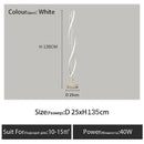 Minimalist LED Floor Lamp Geometric Line Living Room Decor Light Bedroom TV Background Wall Black White Lights Fixture Lustre