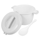 Microwave Rice Cooker Egg Steamer for Cooking Oven Pot Bowl Microwavable Soup Pasta