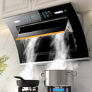 900 Kitchen Exhaust Hood Dual Motor Range Hood Suction Host Household Side Suction Range Hood Automatic Cleaning Exhaust Hood
