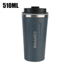Thermo Cafe Double Stainless Steel Coffee Mug for Tea Water Coffee 380/510ML Leak_Proof Travel Thermo Cup Car Thermos Mug