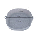 1/2Pcs Air Fryer Kitchen Utensils Air Fryers Pan Pizza Baking Mold Airfryer Accessories Silicone Air Fryer Pans Mold For Baking