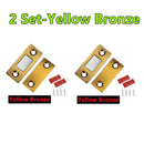 4/2/1Set Strong Magnetic Cabinet Catches Ultra-Thin Door Magnets Stops Invisible Adhesive Drawer Magnet Catch for Kitchen Closer