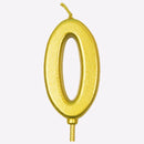 New Gold Digital Candle Birthday Number Cake Candle Drop Ship 0 1 2 3 4 5 6 7 8 9 Cake Girls Boys Baby Party Supplies Decoration