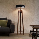 Pileo Porada Floor Lamp Classical wood lamp E27 Bulb Home Art Deco Atmosphere Lighting Hotel Bedroom Shop farmhouse light