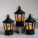 Halloween Led Candle Light Vintage Witch Castle Pumpkin Ghost Hanging LED Lantern Lamp Haloween Party Festival Props Night Light