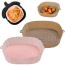 1/2Pcs Air Fryer Kitchen Utensils Air Fryers Pan Pizza Baking Mold Airfryer Accessories Silicone Air Fryer Pans Mold For Baking