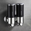 Shampoo and Soap Liquid Dispenser Single/double/triple 500Ml Liquid Dispenser Container Wall-Mount Bathroom Shampoo Dispenser