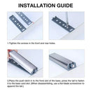1/3/6 Packs Push To Open Cabinet Hardware Magnetic Push Latches for Cabinets Door Release Touch Latch with Magnet for Furniture