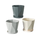 Creative Resin Flower Pot Nordic Simple Green Plant Fleshy Thickened Plastic FlowerPots