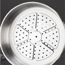 32cm Thicken Stainless Steel Food Steaming Rack Rice Cooker Double Ear Cookware Steamer for Dumpling Kitchen Cooking Accessories