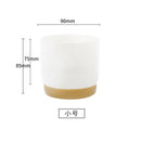 Succulent Plant Pot Double-layer Succulent Green Dill  Round Double Layer Small Green Plant Flowerpot Succulent Small Flower Pot