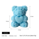 2023 New Arrival Handmade DIY Rose Bear Scented Candle Creative Bedroom Decoration Valentine's Day Candle Making Kit